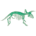Kit d'assemblage de squelette de dinosaure DIY,,