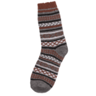 Knitted socks for men, Natural,