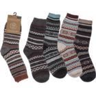 Knitted socks for women, Natural,