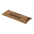 Kraft paper pillow box, Christmas,