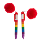 Kugelschreiber mit 6-farbigen Minen,