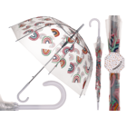Kuppel-Regenschirm, Rainbow pastel,