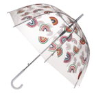 Kuppel-Regenschirm, Rainbow pastel,
