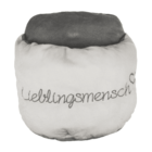 Kuschel-Fußwärmer, Lieblingsmensch, L: ca. 35 cm,