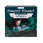 Kuscheldecke mit Sternen, Glow in the dark,