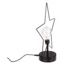 Lampada da tavolo in metallo, Stella,