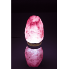 Lampada LED in cristallo di sale, cambia colore