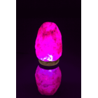 Lampada LED in cristallo di sale, cambia colore