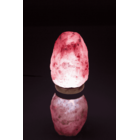 Lampada LED in cristallo di sale, cambia colore