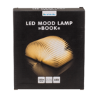 Lampe d'ambiance LED, livre, env.16 x 13 cm,