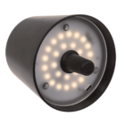 Lampe de bouteille LED, noir,