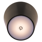 Lampe de bouteille LED, noir,