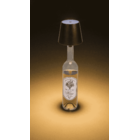 Lampe de bouteille LED, noir,