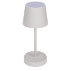 Lampe de table blanche avec LED, env. 26 x 10