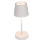 Lampe de table blanche avec LED, env. 26 x 10