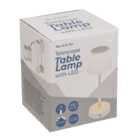 Lampe de table télescopoque avec LED,