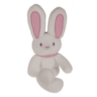 Lapin en peluche avec oreilles pop-up, 28 cm