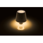 LED bottle lamp, black, 3 modes (on/off/dim.),