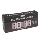 LED-Digitaluhr mit Alarmfunktion, Datums- &