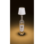 LED Flaschenleuchte, weiß, 3 Modi (an/aus/dimmbar)