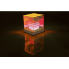 LED-Leuchte Cube Acryl, 3 Helligkeitsstufen,
