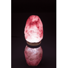 LED salt cristal lamp, colour-changing,