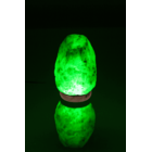 LED salt cristal lamp, colour-changing,