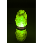 LED salt cristal lamp, colour-changing,