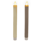 LED stick candle made of real wax,