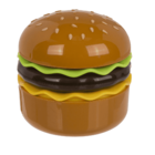 LED-Table and night lamp, burger,