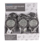 Lese-Lupe mit 6 LED, ca. 24 cm,