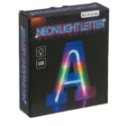 Lettera illuminata al neon, A, altezza: 16 cm,