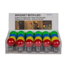 Leuchte, Bunte Kugel, mit Magnet & LED
