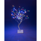 Lichterbaum mit 108 farbigen LED, ca. 50 cm,