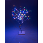 Lichterbaum mit 108 farbigen LED, ca. 50 cm,
