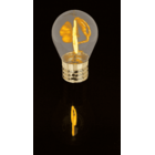 Light Bulb, middle finger, incl. Lithium battery