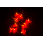 Light chain heart with 10-LED, 6/18 hour timer,