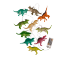 Light chain with 10 LED, Dinosaur,