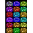 Light chain with colour-changing LEDs, 10 m,