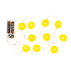 Llight chain, Sunflower, with 10 LED,