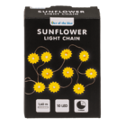 Llight chain, Sunflower, with 10 LED,