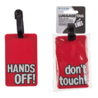 Luggage tags with English slogans,
