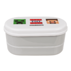 Lunch box, Minecraft, with 2 compartments,