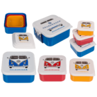 Lunch box set of 3, VW T1 Bus,