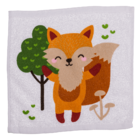 Magic cotton towel, forrest animals,