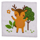 Magic cotton towel, forrest animals,