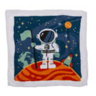 Magic cotton towel, space,