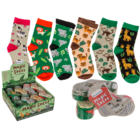 Magic kids socks, wild animals, 1 pair,