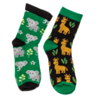 Magic kids socks, wild animals, 1 pair,