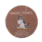 Magisches Baumwoll-Handtuch, Comic Einhorn,